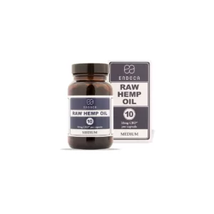10MG RAW CBD CAPSULES (MEDIUM)